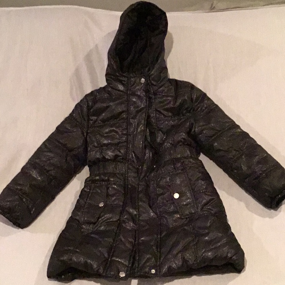 Pink platinum winter coat